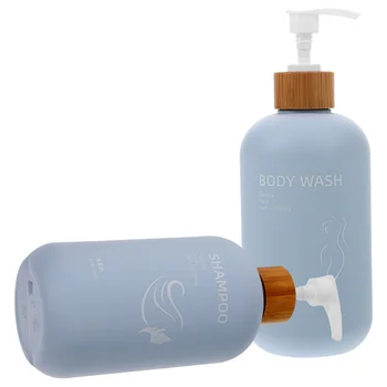 1 komplet praznih boca, boca s press-pompu, za višekratnu upotrebu šampon boca sa pumpom za pranje tijela (500 ml)