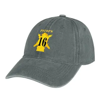 Amblem jedinice Armije - PSYOPS w - Kauboj šešir s brojem 16-og bataljona, riblja šešir, štitnik za sunce, muška šešir od sunca, luksuzni brand, ženska odjeća