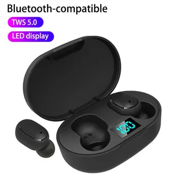 E6S TWS Bežična Bluetooth slušalica je Vodootporna Led Slušalice Buke s Mikrofonom Bežične Slušalice Bluetooth Slušalice