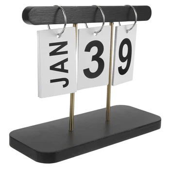 Stolni kalendar s gornjim poklopcem za ured, za Višekratnu upotrebu, vječni, kreativni dekor countertops