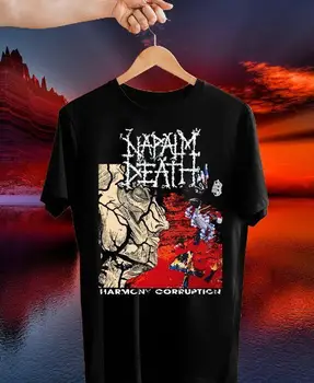 T-shirt Napalm Death Harmony Corruption, Sve veličine S, M, L 2345XL, Pamuk